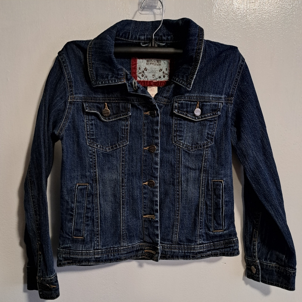 Tween Girl's Mossimo jean jacket girl's L 10/12